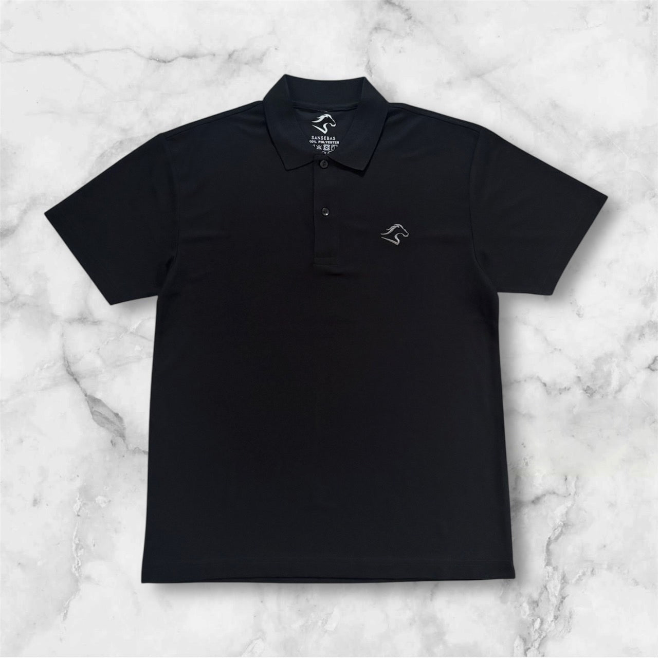 back line logo polo ss-086