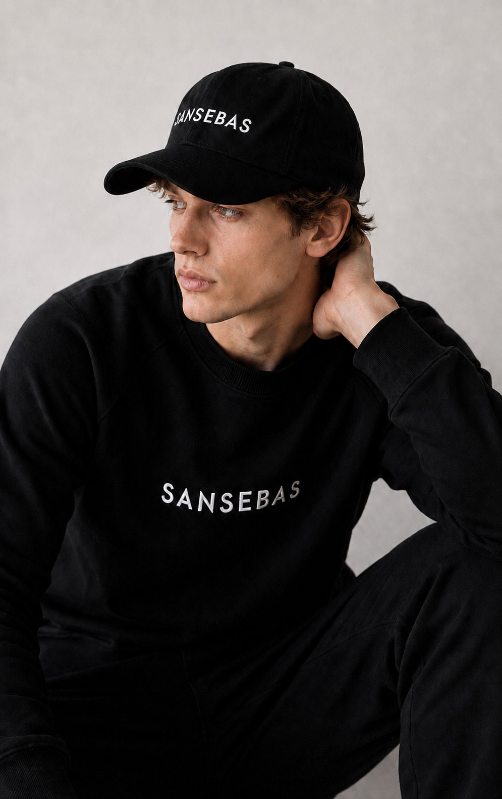 ss-074 3D logo cap