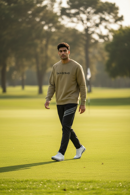 ss-094 cardboard knit  khaki