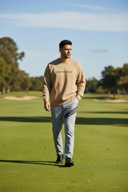 ss-094 cardboard knit  khaki