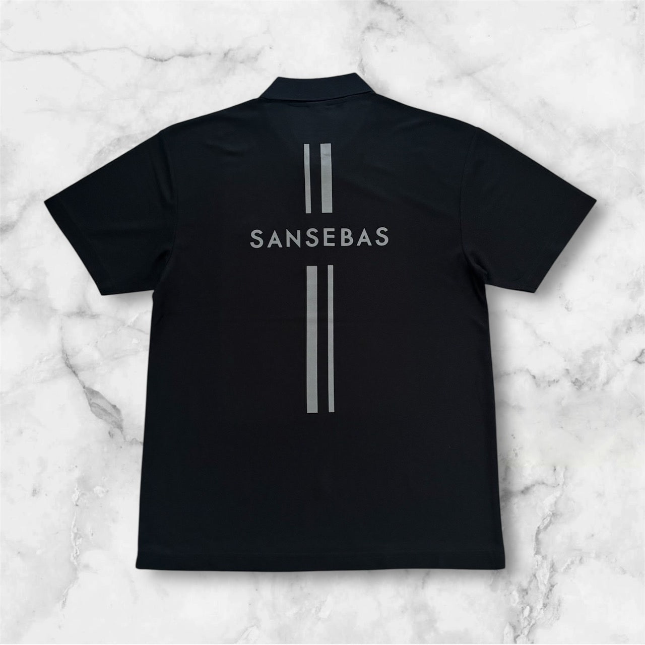 back line logo polo ss-086